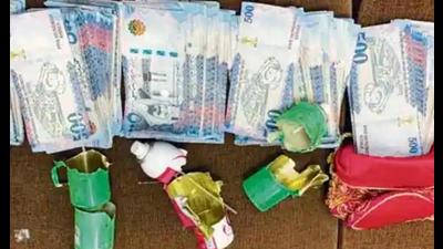 DRI officials seized the cash under the Customs Act and detained the woman. (Pic for representation)