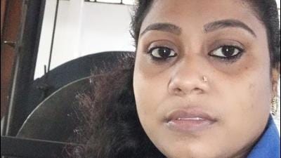 A 29-year-old Muslim woman, Subeena Rahman, has been working as a cremator for the past three years in a Hindu crematorium ground in Kerala’s Thrissur district. (HT Photo) A 29-year-old Muslim woman, Subeena Rahman, has been working as a cremator for the past three years in a Hindu crematorium ground in Kerala’s Thrissur district. (HT Photo)
