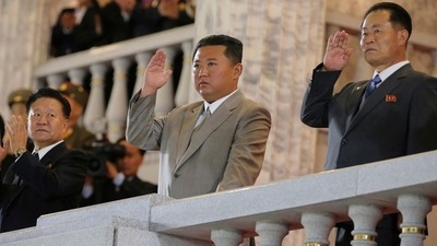 North Korean leader Kim Jong Un (KCNA/AP)