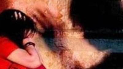 A girl arrested in Madhya Pradesh for killing her newborn has told the police that she was raped for 8 months by her cousin and his four friends (HT photo/Raj K Raj) A girl arrested in Madhya Pradesh for killing her newborn has told the police that she was raped for 8 months by her cousin and his four friends (HT photo/Raj K Raj)