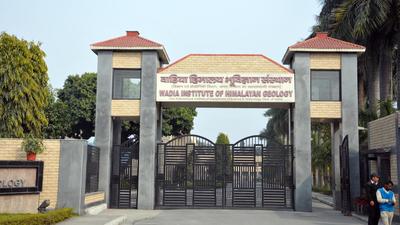 Wadia Institute of Himalayan Geology in Dehradun which carrying the six year project. (HT photo)