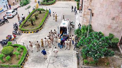 Notorious gangster Jeetender Gogi was gunned down in a Rohini court in Delhi last week. (PTI) Notorious gangster Jeetender Gogi was gunned down in a Rohini court in Delhi last week. (PTI)
