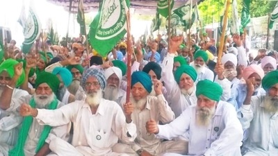 The Bharat Bandh has been called to protest against the three farm laws.&nbsp; (HT File Photo)