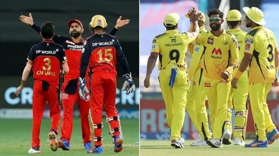 IPL 2021 Points Table, Orange Cap and Purple Cap list (HT Collage)