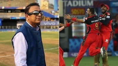 Sunil Gavaskar lavishes praise on Royal Challengers Bangalore fast bowler Harshal Patel (HT Collage) Sunil Gavaskar lavishes praise on Royal Challengers Bangalore fast bowler Harshal Patel (HT Collage)