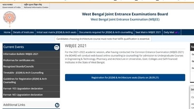 WBJEE 2021 Counselling Registrations to begin from Tomorrow at wbjeeb.nic.in, Check details here WBJEE 2021 Counselling Registrations to begin from Tomorrow at wbjeeb.nic.in, Check details here