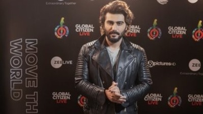 Arjun Kapoor on the red carpet. Arjun Kapoor on the red carpet.