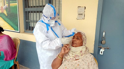 Punjab on Monday reported 38 fresh Covid cases that took the infection tally to 6,01,538. Jalandhar reported nine cases. (Ht file)