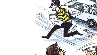 The police are scanning CCTV footage of Sector-19 area as the accused security guard had allegedly switched off the cameras installed in the doctor’s house before committing the crime. (HT FILE PHOTO)
