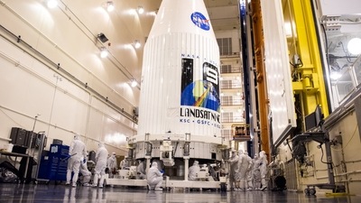 Nasa's Landsat-9 ready will be launched from Vandenberg Space Force Base in California on Monday. (Facebook/NASA's Launch Services Program) Nasa's Landsat-9 ready will be launched from Vandenberg Space Force Base in California on Monday. (Facebook/NASA's Launch Services Program)