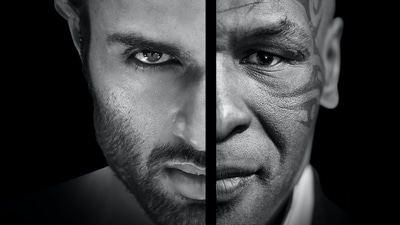 A new poster for Liger, featuring Vijay Deverakonda and Mike Tyson. A new poster for Liger, featuring Vijay Deverakonda and Mike Tyson.