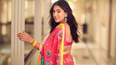 Sara Ali Khan called herself ‘pyaari (sweet)’ in the photo caption. 