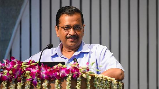 Delhi chief minister Arvind Kejriwal said on March 29 that the Delhi government will pay house rent of poor tenants who were not able to pay because of Covid 19 pandemic. The high court on Monday stayed a direction to the government to implement the scheme. (Amal KS/HT Photo)