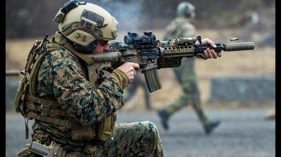 A Sikh-American officer in the US Marines who has been allowed to wear a turban but with a few limitations. A Sikh-American officer in the US Marines who has been allowed to wear a turban but with a few limitations.