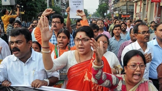 BJP MP Locket Chatterjee hit back at Trinamool Congress to say Mamata Banerjee's chance at winning the bypolls at Bhabanipur looks uncertain.&nbsp;(File photo)