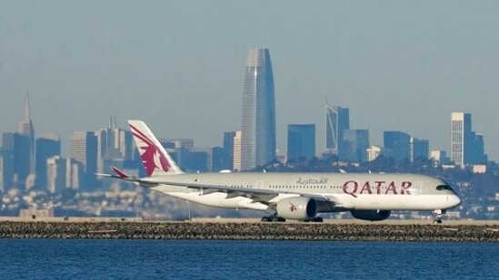 Qatar Airways announced on Monday, Sept. 27, 2021 that it suffered a more than $4 billion loss in revenues over the last year, as lockdowns triggered by the coronavirus pandemic slashed demand for air travel.(AP)