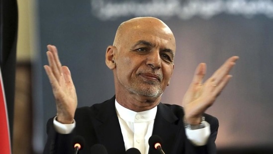 Ashraf Ghani fled to the UAE after the Taliban laid siege on Kabul last month.(AP)