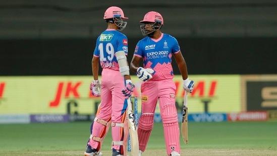 Yashasvi Jaiswal (36) and Samson in action.(BCCI/IPL)