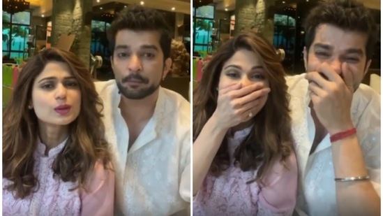 Shamita Shetty and Raqesh Bapat did an Instagram live together.