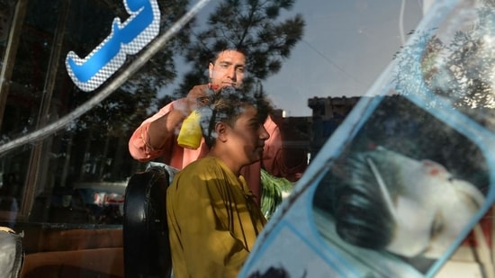 The order, distributed on social networks, also contains a request not to play music or hymns on the premises of hairdressing salons, The Frontier Post reported.(AFP file photo. Representative image) The order, distributed on social networks, also contains a request not to play music or hymns on the premises of hairdressing salons, The Frontier Post reported.(AFP file photo. Representative image)