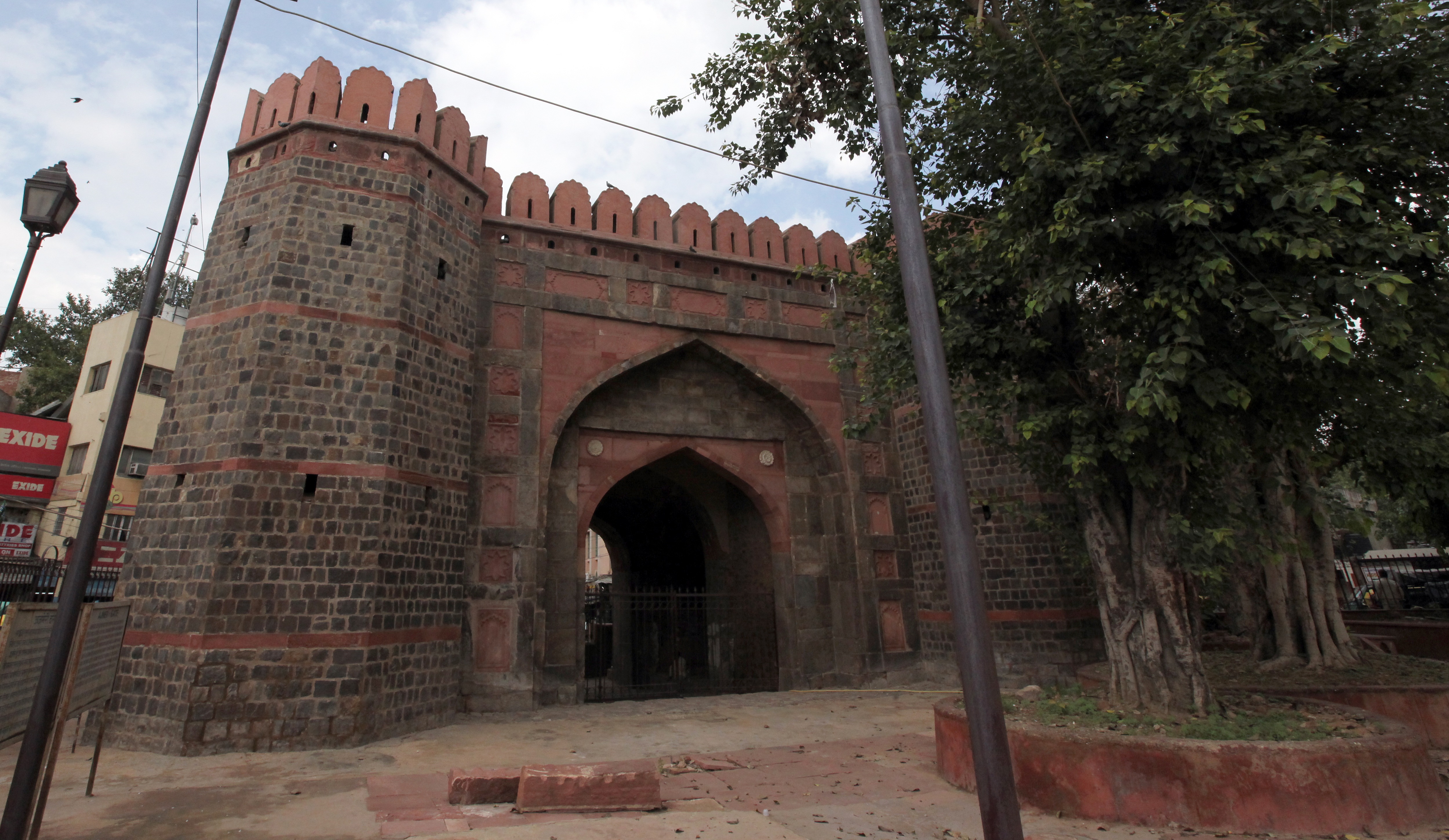 This gate was named Ajmeri Gate because of the road from it that led straight to Ajmer in Rajasthan. (Photo: Raj K raj/HT)