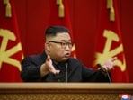North Korean leader Kim Jong Un is pictured here in this file photo released by state media KCNS. North Korea is one of the nations which reported ‘zero’ Covid-19 cases in the nearly two years since the pandemic began. But experts have expressed their concerns regarding these claims. (File Photo )