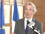 French ambassador to India Emmanuel Lenain. French ambassador to India Emmanuel Lenain.