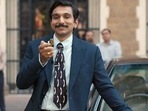 Pratik Gandhi as Harshad Mehta in Scam 1992: The Harshad Mehta Story. Pratik Gandhi as Harshad Mehta in Scam 1992: The Harshad Mehta Story.
