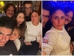 Kareena Kapoor hosted a get-together at her house on Monday night. Kareena Kapoor hosted a get-together at her house on Monday night.