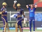 KKR stuttered a little but Nitish Rana and Sunil Narine's counter-attack saw them through.(IPL/Twitter)
