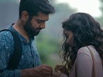 Dhruv Sehgal and Mithila Palkar in a still from Little Things season 4. Dhruv Sehgal and Mithila Palkar in a still from Little Things season 4.