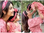 Shilpa Shetty shared a montage of pictures with her daughter Samisha. Shilpa Shetty shared a montage of pictures with her daughter Samisha.