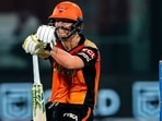 Sunrisers Hyderabad's David Warner.(Twitter) Sunrisers Hyderabad's David Warner.(Twitter)