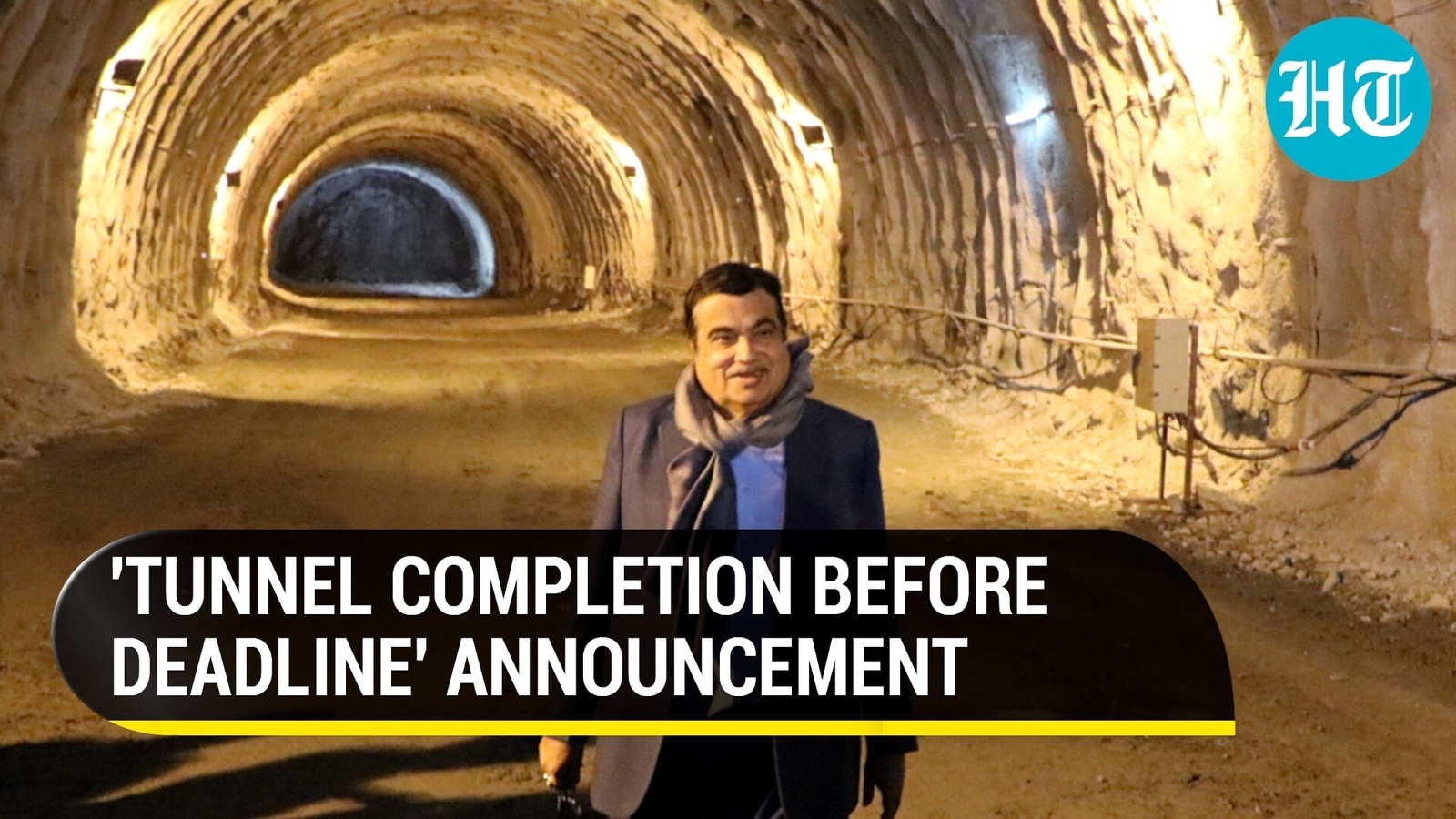 Watch Nitin Gadkari reviews Zojila, ZMorh tunnel construction