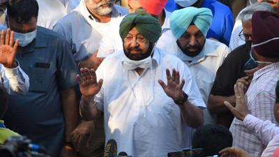 Captain Amarinder Singh resigned as the chief minister on September 18, hours before a meeting of the Congress Legislature Party in Punjab was called without informing him. (HT Photo) Captain Amarinder Singh resigned as the chief minister on September 18, hours before a meeting of the Congress Legislature Party in Punjab was called without informing him. (HT Photo)