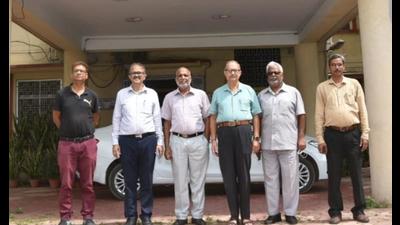 The group of BHU scientists worked for six years to develop the new wheat variety. (HT photo)