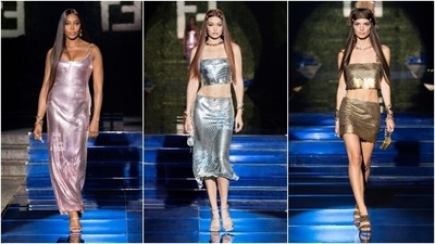 Meet Fendace: Fendi x Versace present joint fashion show at Milan Fashion week (Reuters) Meet Fendace: Fendi x Versace present joint fashion show at Milan Fashion week (Reuters)