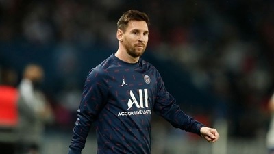 &nbsp;Paris St Germain's Lionel Messi (REUTERS)