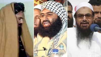 All three groups have terror training camps in Pakistan and Afghanistan. (HT Illustration/AFP/AP) All three groups have terror training camps in Pakistan and Afghanistan. (HT Illustration/AFP/AP)