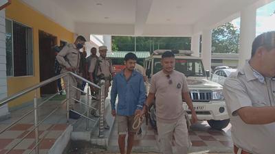 While speaking to the media, the accused said he didn’t regret his actions. (HT photo) While speaking to the media, the accused said he didn’t regret his actions. (HT photo)