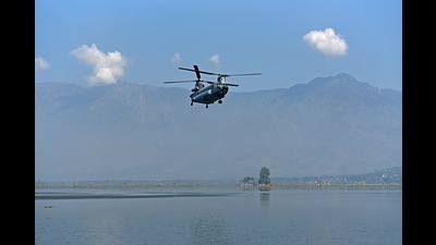 An air show was held Srinagar on Sunday where DDC head was also present. (HT File Photo) An air show was held Srinagar on Sunday where DDC head was also present. (HT File Photo)
