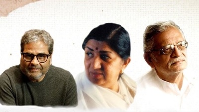 Lata Mangeshkar's song , written by Gulzar in the 90s, is now out. &nbsp;