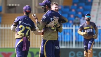 Lockie Ferguson bowled only 2 overs but dismissed openers Shikhar Dhawan and Steve Smith. (IPL/Twitter) Lockie Ferguson bowled only 2 overs but dismissed openers Shikhar Dhawan and Steve Smith. (IPL/Twitter)