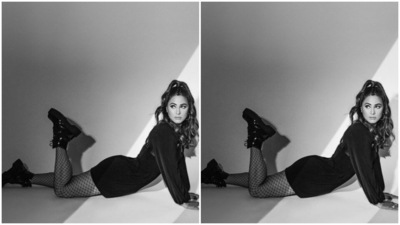 Any black dress is incomplete without great shoes. And no one knows this better than Hina, whose shoe collection is another drool-worthy part of her fashion shoots.&nbsp; (Instagram/@realhinakhan)