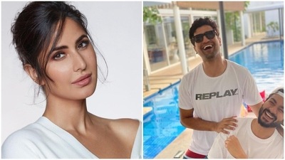 Katrina Kaif and Vicky Kaushal reportedly celebrated New Year with his brother Sunny Kaushal.