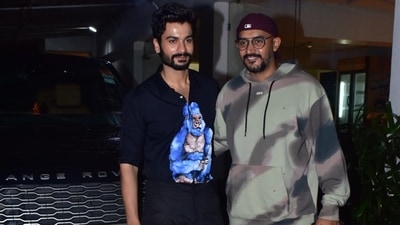 Sunny Kaushal with Shashank Khaitan. Sunny Kaushal with Shashank Khaitan.