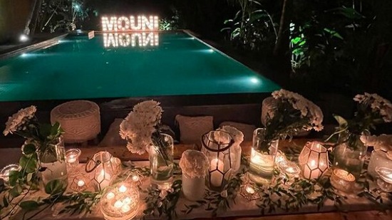 Mouni Roy gave her fans a glimpse of her beautifully decorated boho-themed birthday venue.&nbsp;(Instagram/@imouniroy)