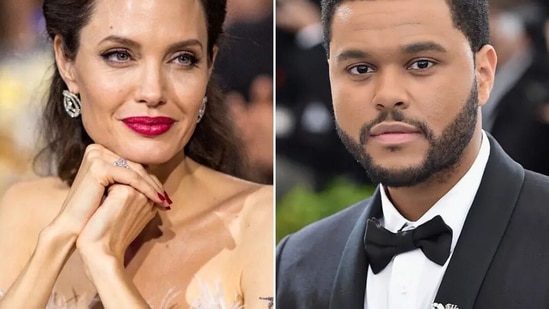 Angelina Jolie has been spotted with The Weeknd a few times.