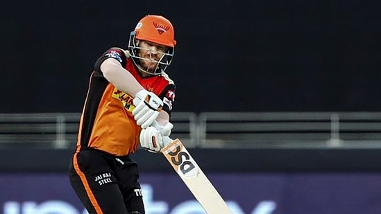 David Warner of Sunrisers Hyderabad David Warner of Sunrisers Hyderabad
