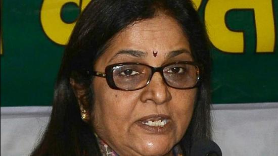 After Bharatiya Janata Party (BJP) withdrew its candidate for Rajya Sabha (RS) seat, Congress’s Rajani Patil was declared elected unopposed on Monday. After Bharatiya Janata Party (BJP) withdrew its candidate for Rajya Sabha (RS) seat, Congress’s Rajani Patil was declared elected unopposed on Monday.